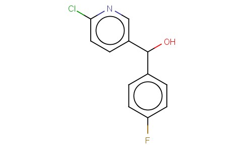 3-PYRIDINEMETHANOL, 6-CHLORO-ALPHA-(4-FLUOROPHENYL)-